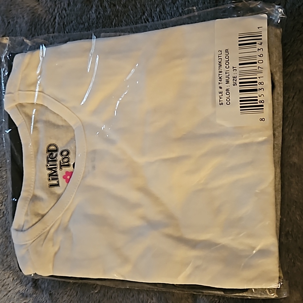 Girls 3 Piece long sleeve shirt set